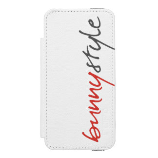 Bunny Style - Breathe Out Leather iPhone Case Incipio Watson™ iPhone 5 Wallet Case