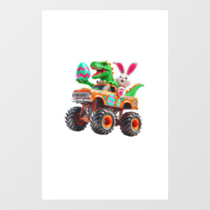 Bunny T-rex Easter Monster Truck Dino Funny Boys K
