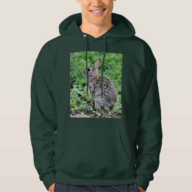 Bunny T-Shirt Hoodie (Front)