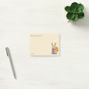 Bunny Task Pad Post-it Notes