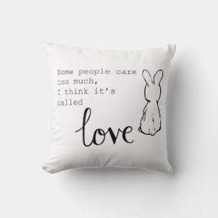 Bunny Throw Pillow