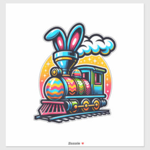 Bunny Train Railroad Easter Egg Kids Toddler Boys 