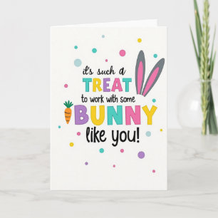 Bunny Treat Appreciation Card