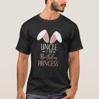 Bunny Uncle Of The Birthday Princess Matching Fami