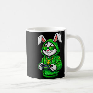 Bunny video game funny for kids boys girls men coffee mug