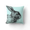 Bunny vintage pillow