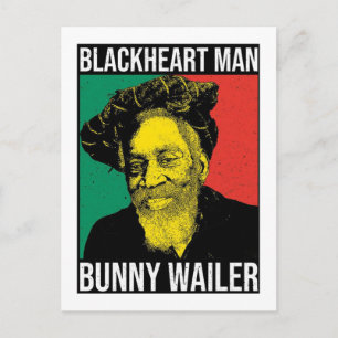 Bunny Wailer Shirt Reggae Rasta Jamaika Roots  Postcard