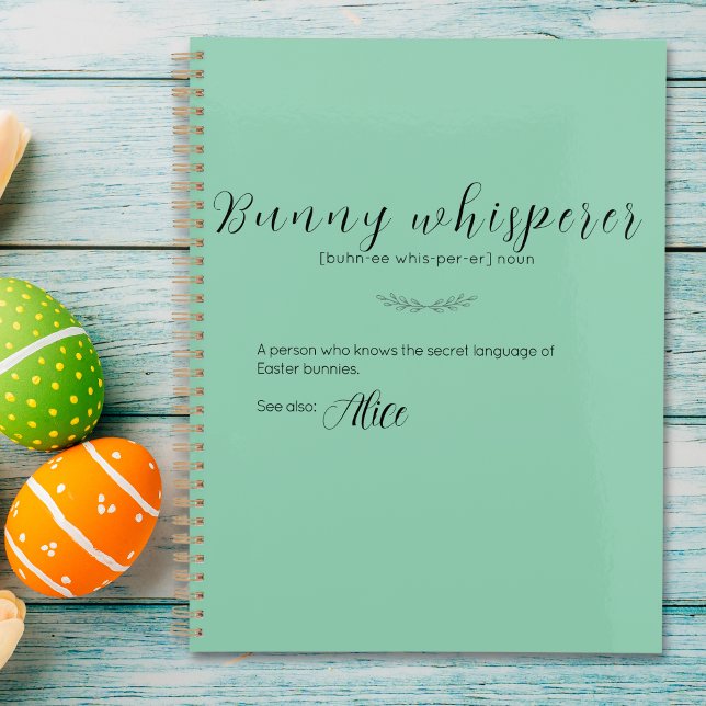 Bunny Whisperer Easter Planner (Bunny Whisperer Easter Planner)