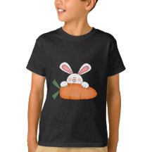 Bunny With Carrot Tshirts and Gifts