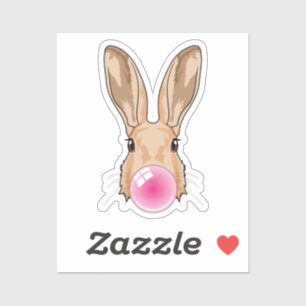 Bunny with Chewing gum