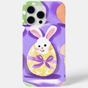 bunny with easter eggs iPhone 15 pro max case