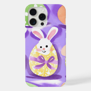 bunny with easter eggs iPhone 15 pro max case