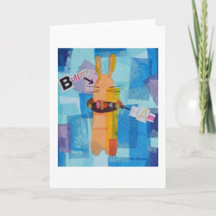 Bunny With Ham Card