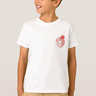 Bunny with Red Balloon Kids T-Shirt