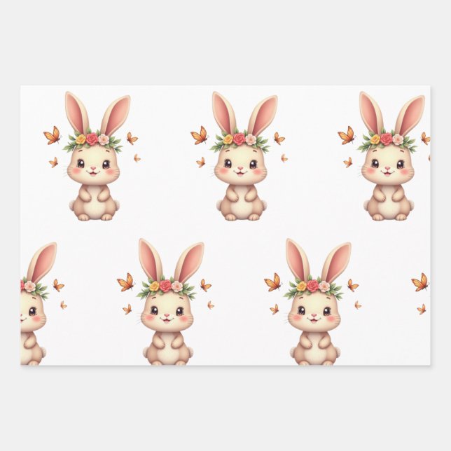 Bunny Wrapping Paper (Front)