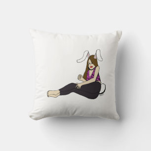 bunnygirl cushion