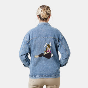bunnygirl denim jacket