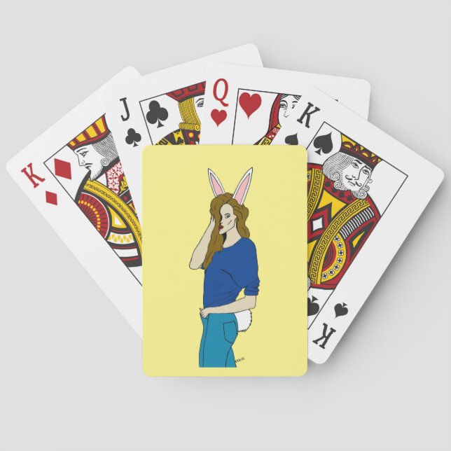 bunnygirl   playing cards (Back)