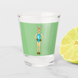 bunnygirl shot glass