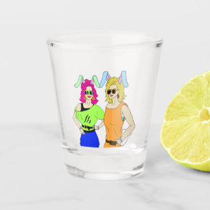 bunnygirls shot glass