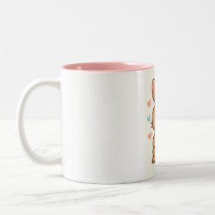 Bunny's Morning Brew Two-Tone Coffee Mug