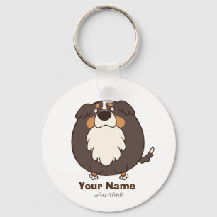 Bunny's Mountain Dog Key Ring