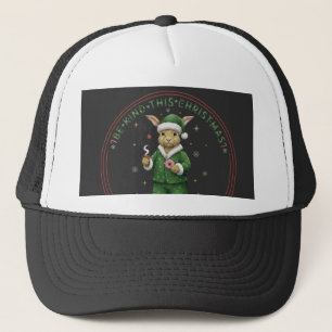 Bunnyverse christmas trucker hat