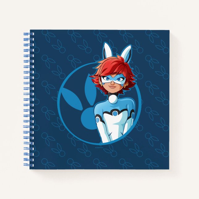 Bunnyx Blue Badge Notebook (Front)
