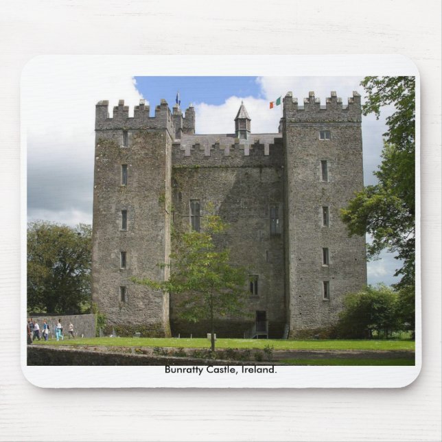 Bunratty Castle, County Clare, Ireland. Mouse Pad (Front)