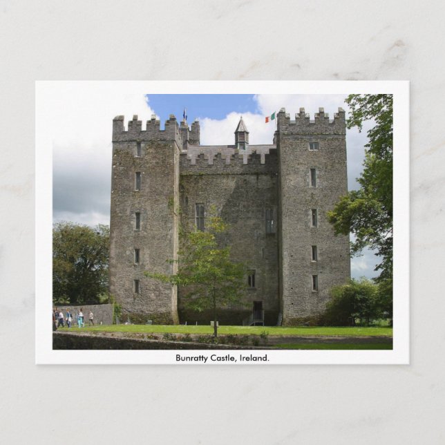 Bunratty Castle, County Clare, Ireland Postcard (Front)