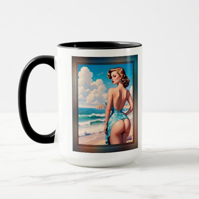 Buns Need Sun Too AI Concept Art by Xzendor7 Mug (Left)