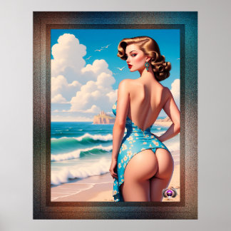 Buns Need Sun Too AI Concept Art by Xzendor7 Poster