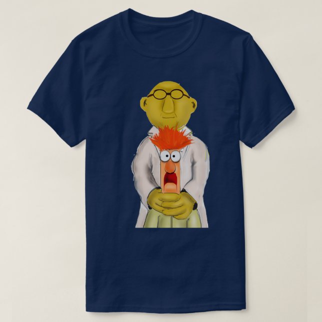 Bunsen and Beaker T-Shirt (Design Front)