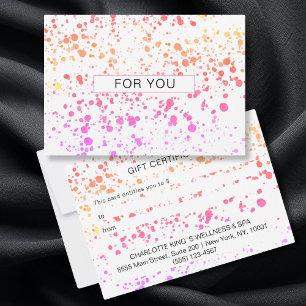 BUNTE KLECKSE BUSINESS CERTIFICATE