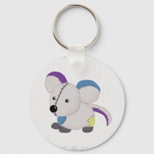 Bunte Maus Schlüsselanhänger Key Ring