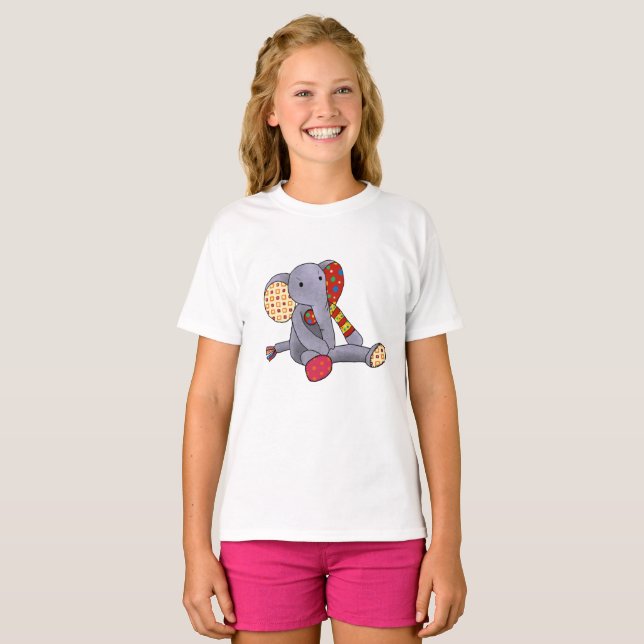 Bunter Elefant T-Shirt (Front Full)