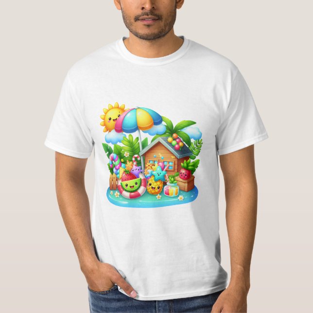Bunter Sommermix T-Shirt (Front)