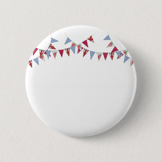 Bunting - 6 cm round badge