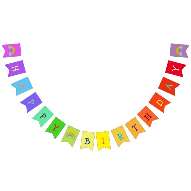 bunting banner for birthday parties (All)