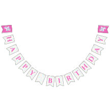 Bunting Flags Happy Birthday.