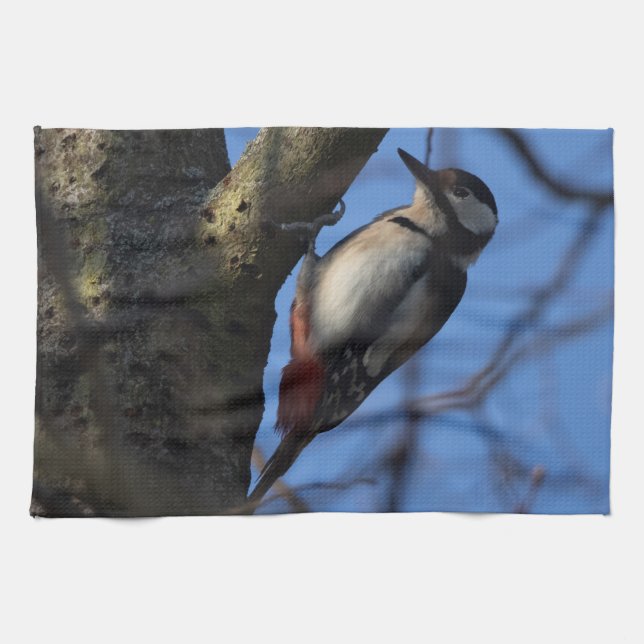 Buntspecht Tea Towel (Horizontal)