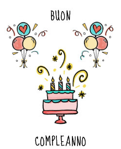 Buon Compleanno Crafts Party Supplies Zazzle Co Nz