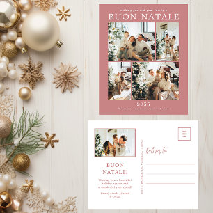 Buon Natale 5 Photo  Holiday Postcard