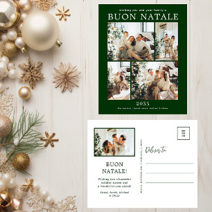 Buon Natale 5 Photo  Holiday Postcard