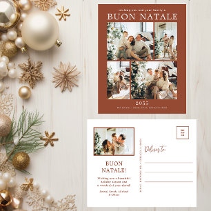 Buon Natale 5 Photo  Holiday Postcard