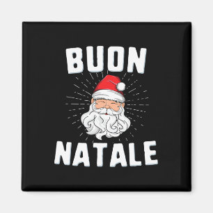 Buon natale christmasitaly italian santa babbo  magnet