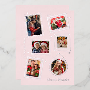 Buon Natale Doodle Frame Multi Photo