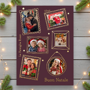 Buon Natale Doodle Frame Multi Photo