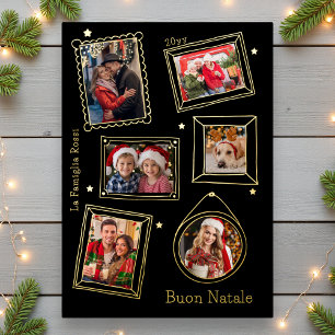 Buon Natale Doodle Frame Multi Photo