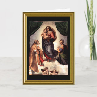 Buon natale - Hail Mary in Italian Holiday Card